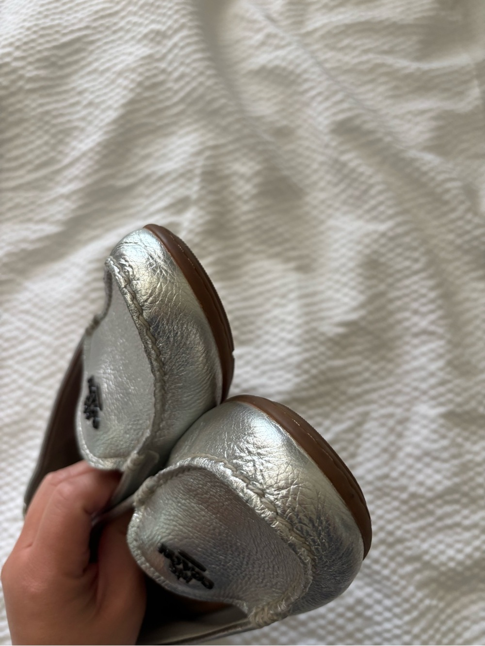 Coach Metallic Loafers - Picture 8 of 10